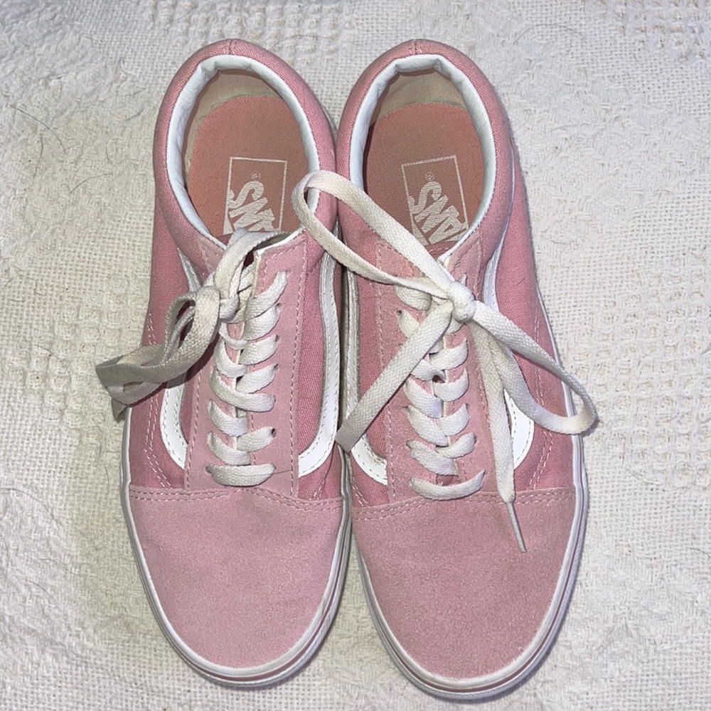 Light Pink Vans Old Skool